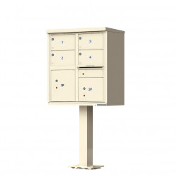 4 Mail Box CBU / 2 Parcel Lockers