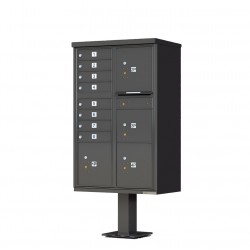 8 Mail Box CBU / 4 Parcel Lockers